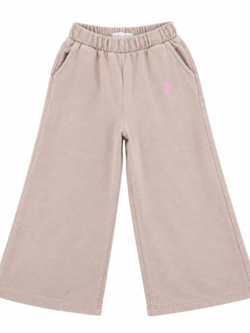 Zara Girls Wide-Leg Sweatpants – Size 4Y (104)